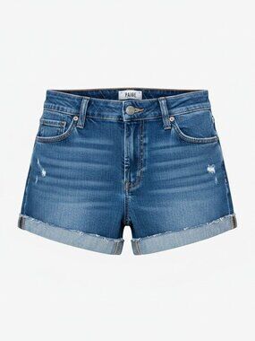 PAIGE Jimmy Jimmy Shorts Size 27 Distressed Cuffed Denim